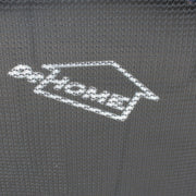 Trambulina DeHome Jumper 3010, diametru 305 cm, plasa de siguranta 163 cm, scara, stalpi curbati, structura metalica, protectie arcuri spuma si polietilena