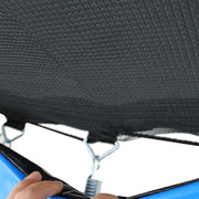 Trambulina DeHome Jumper 3012, diametru 366 cm ( 12 FT ), plasa de siguranta, scara inclusa, stalpi curbati tip pampkin, plasa rezistenta UV, structura metal