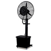 Ventilator cu pulverizare apa DeHome Fresh 65, diametru elice 65 cm, putere motor 260W, rezervor 40 L, racire pana la 7°C, autonomie 8 ore