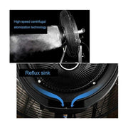 Ventilator cu pulverizare apa DeHome Fresh 65, diametru elice 65 cm, putere motor 260W, rezervor 40 L, racire pana la 7°C, autonomie 8 ore